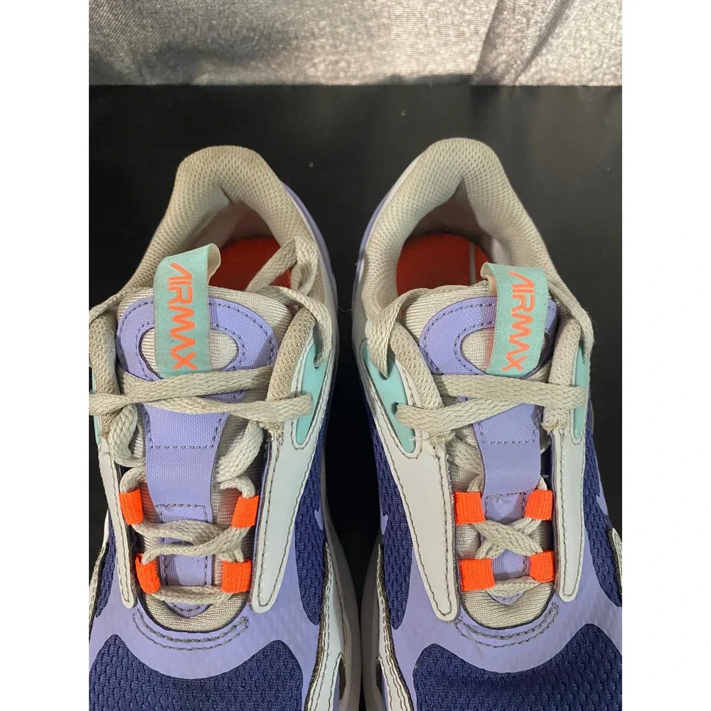 Nike Air Max Excee Kids Sneakers Purple Teal Orange Size 3.5Y